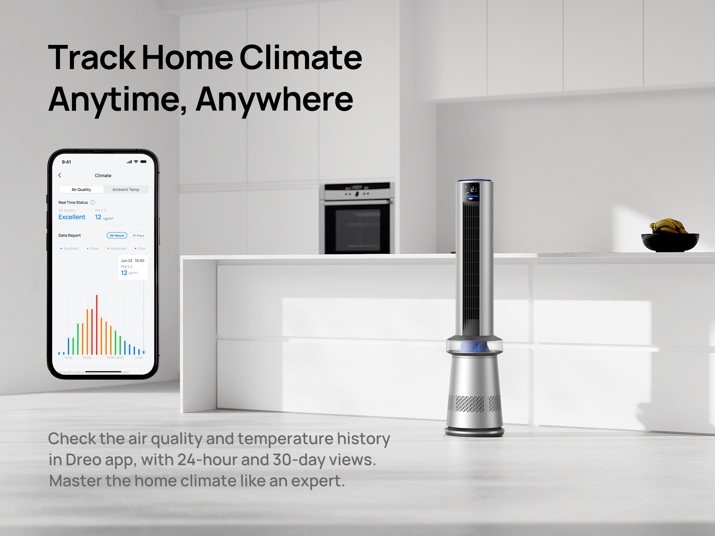 Track Air Quality Anywhere